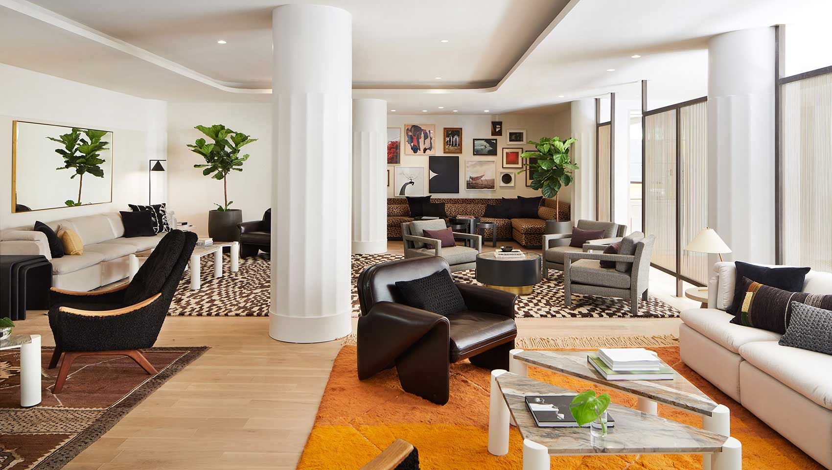 lobby living room at Kimpton Alton Hotel