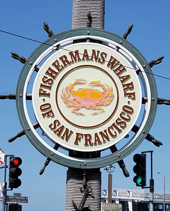 Fisherman’s Wharf Sign