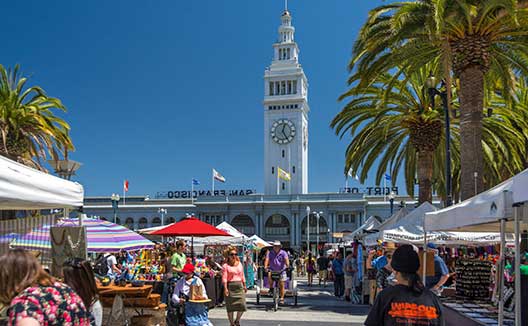 Farmers Market in San Fran