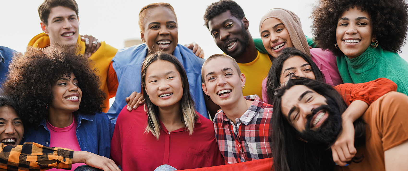 Group of people with diverse ethnic backgrounds